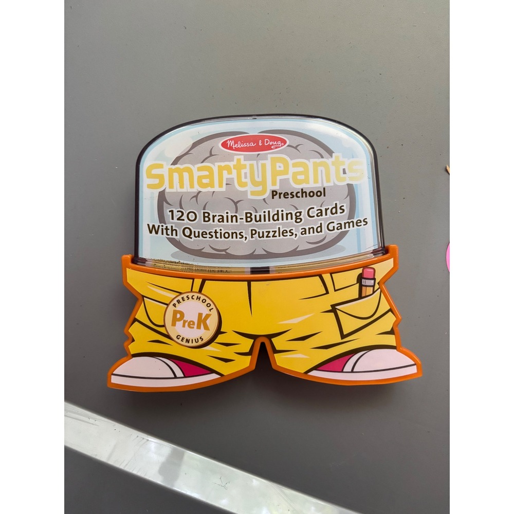 Melissa & Doug Smarty Pants Preschool 120 Brain Building Cards Educational Toy